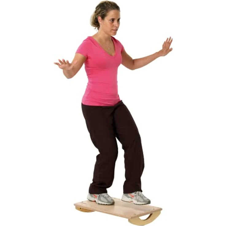Pedalo® Wippbrett 60x35 Balance Board I Gleichgewichtstrainer I Therapie-Wippe I Koordination I Rehabilitation – Bild 2