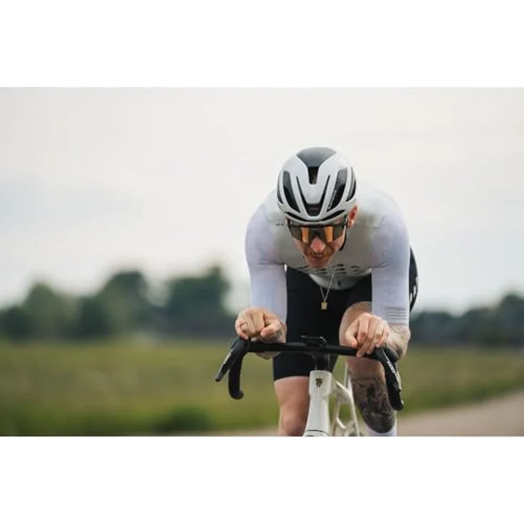 KASK Elemento Helm, Performance Fahrradhelm in Sporty Grey, Größe S (50-56 cm) mit verbesserter Aerodynamik und Belüftung – Bild 6