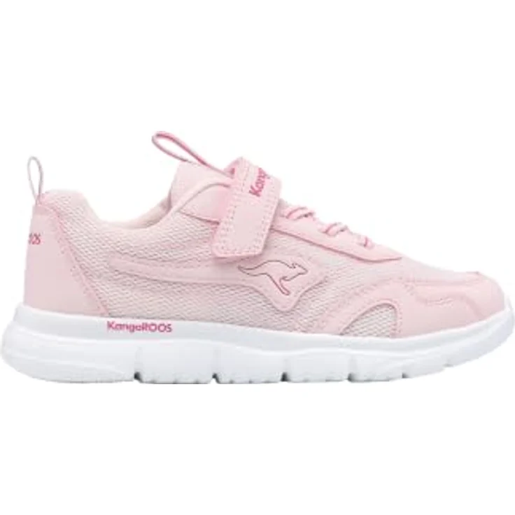 KangaRoos K-ETK Rooz EV Sportschuhe für Kinder, Laufschuhe, Größe 33 EU, Frost Pink/Daisy Pink, mit Klettverschluss und Gummi-/Synthetiksohle – Bild 8