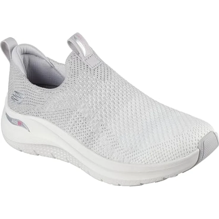 Skechers Arch Fit 2.0 150055-LTGY, Damen Sportschuhe mit Arch Fit-Innensohle, atmungsaktiv, Grau – Bild 1