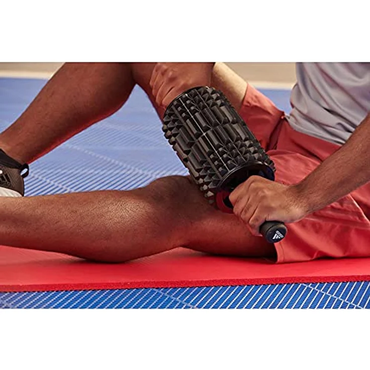 adidas Performance AB-Roller Adidas Training - Foam Ab Roller, Bauchtrainer für Zuhause - Robust & effektiv, weicher Schaumgriff, platzsparend & leicht transportierbar – Bild 7