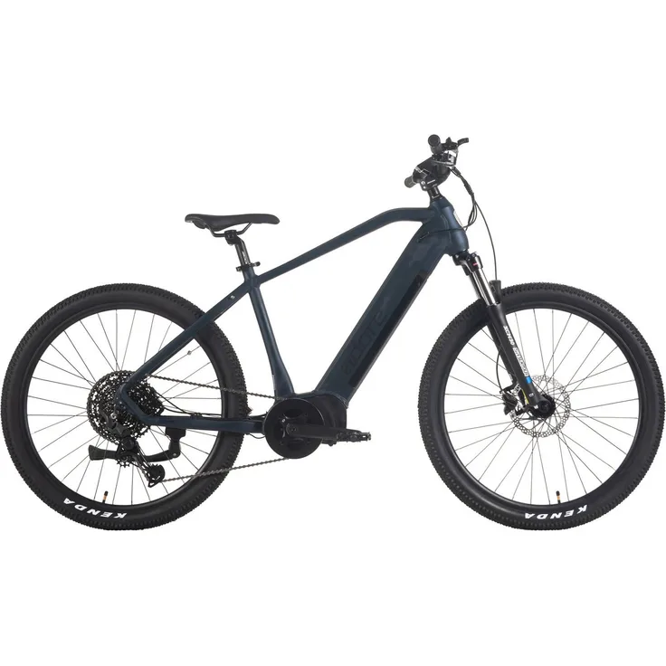 Adore GX-650 E-Bike Mountainbike 27,5", Aluminium Pedelec mit 80NM Mittelmotor, 15Ah, 540Wh, 11-Gang Shimano Cues, Nachtblau matt