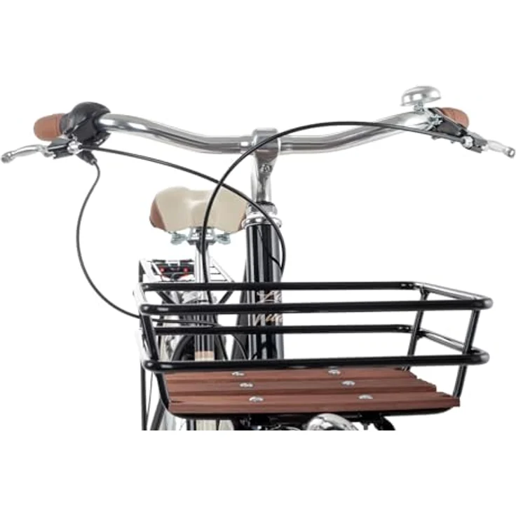 Maxim La Vita Nexus Damenfahrrad 28 Zoll 7 Gang Citybike aus Aluminium, schwarz, 55 cm Rahmen, 28 Zoll Laufrad – Bild 4