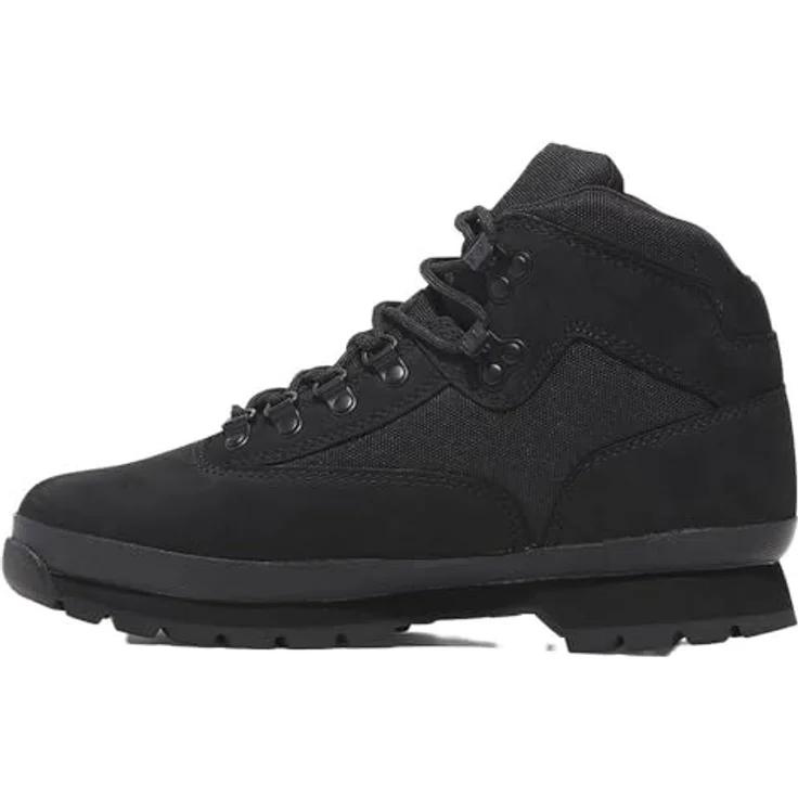 Timberland EURO HIKER MID LACE UP BOOT, Herren Wanderschuh aus Leder und Textil, atmungsaktiv, profiliert, hoher Schaft – Bild 3
