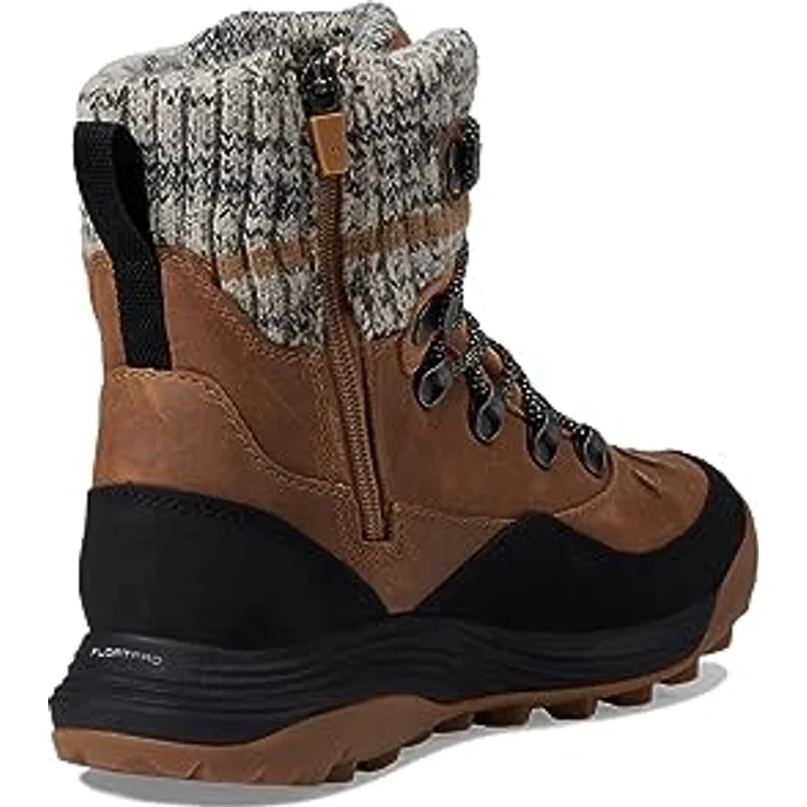 Merrell Siren 4 Thermo Mid Zip Wp, Damen Wanderschuhe mit 200g Isolierung, wasserdicht, Braun – Bild 6