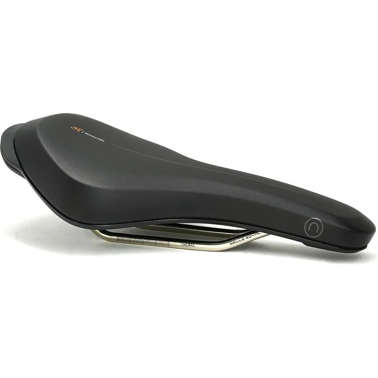 Selle Royal On, Velosattel für E-Bikes mit Royalgel Polsterung, sportlich, 280 mm lang, 157 mm breit, schwarz