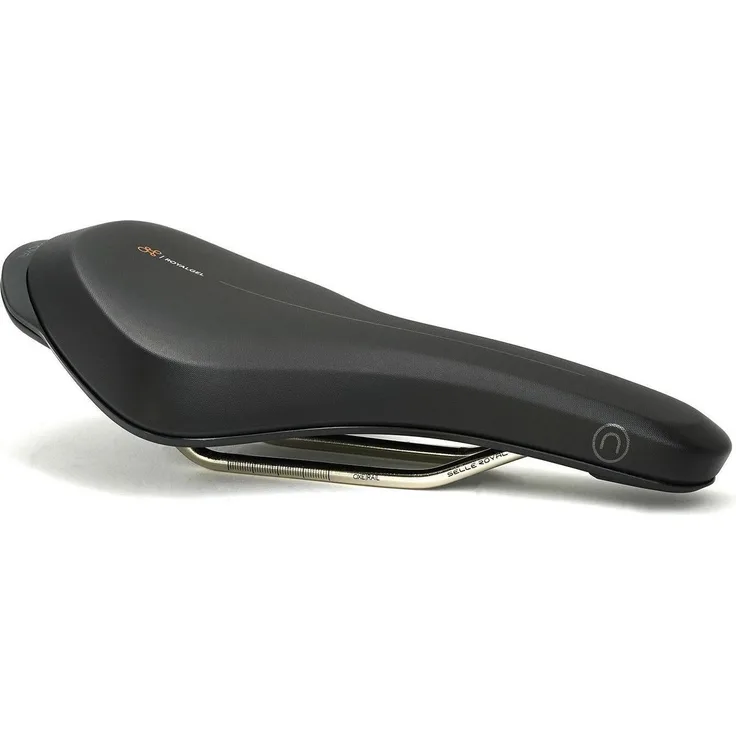 Selle Royal On, Velosattel für E-Bikes mit Royalgel Polsterung, sportlich, 280 mm lang, 157 mm breit, schwarz
