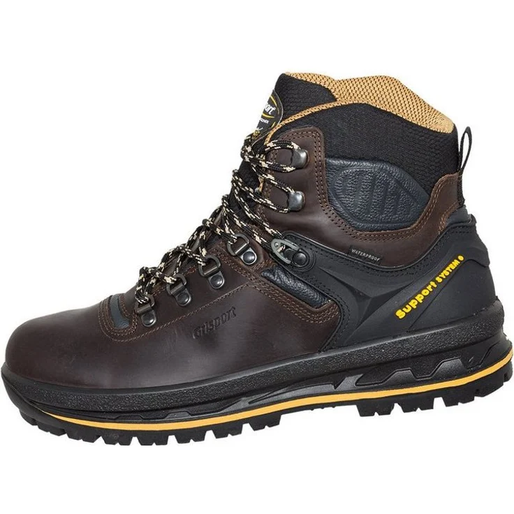 Grisport work 15003D12t, Wanderschuh aus Glattleder mit rutschhemmender PU-Sohle und wasserbeständiger Gritex-Membran