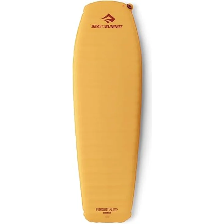 Sea To Summit Pursuit Plus Self Inflating Mat, bequeme Thermoluft-Isomatte, 1,04 kg, Zinnia Orange – Bild 1
