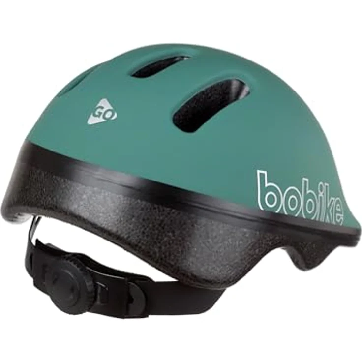 Bobike GO Fahrradhelm für Babys, verstellbar Größe XXS (44–48 cm), Farbe Peppermint mit Insektennetz und reflektierenden Sicherheitsaufklebern – Bild 3