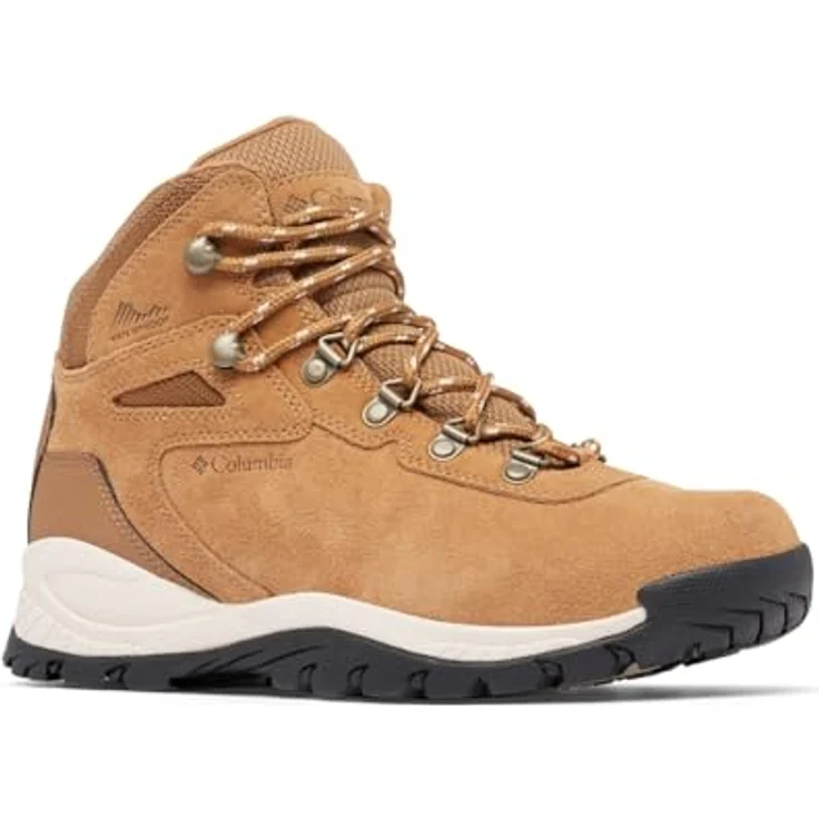 Columbia Newton Ridge Plus Waterpr, Damen-Wanderstiefel mit wasserdichter Membran und dämpfender Zwischensohle, braun – Bild 1