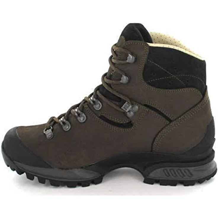 Hanwag Tatra II Wide GTX Wanderschuhe, Herren Trekkingstiefel, wasserdicht, braun/schwarz, Größe 42.5 – Bild 2