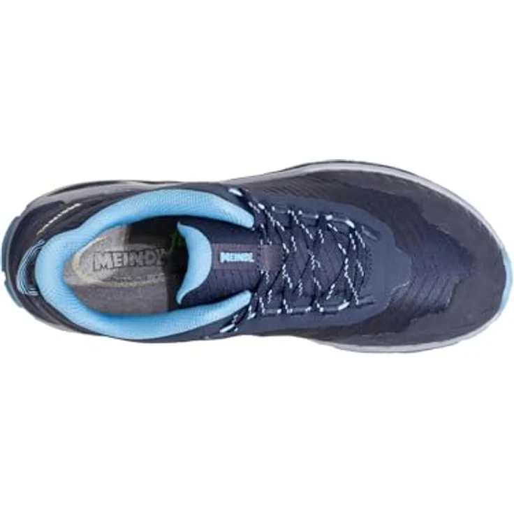 MEINDL Power Walker Lady 4.2, Wanderschuhe mit GORE-TEX Innenfutter und Comfort fit Sohle, marine/azur 40 – Bild 5