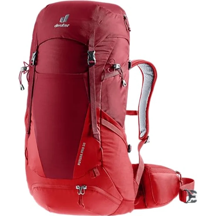 deuter Futura Pro 36, Wanderrucksack mit Aircomfort Netzrücken-System und Active-Comfort-Fit, schwarz – Bild 1