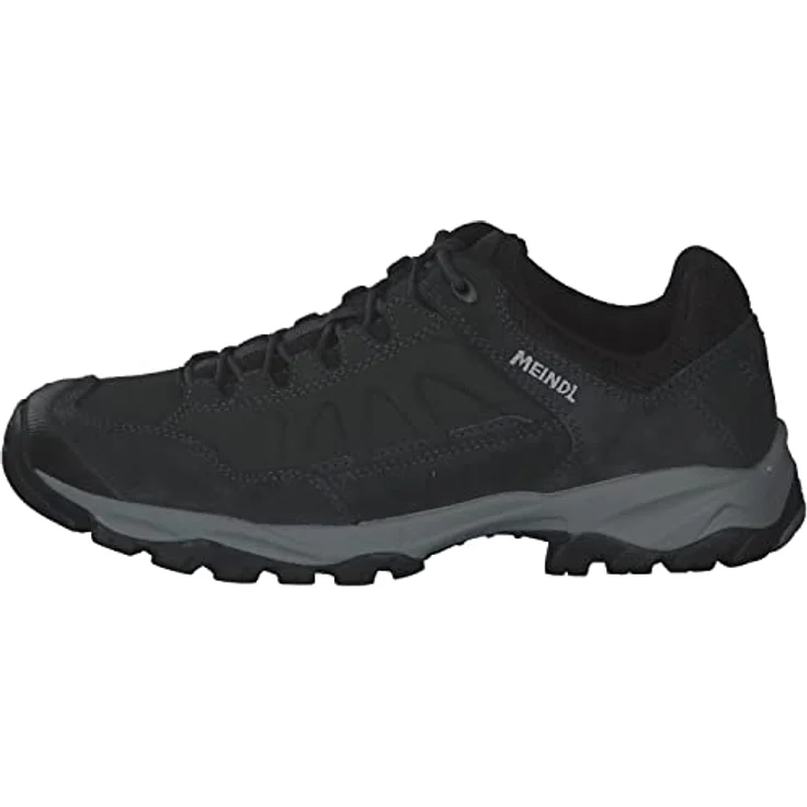 Meindl Nebraska Wanderschuh, leichter Outdoor-Boots aus robustem Nubukleder in Braun, mit griffiger Laufsohle und Air Active-Fußbett – Bild 2
