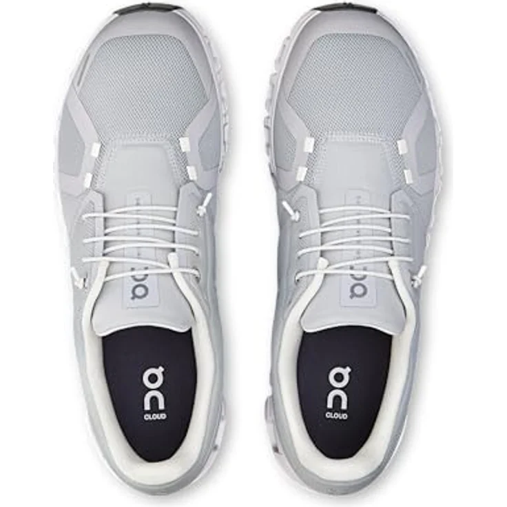 ON Running Cloud 6, Herren Sneakers mit Trittsicherer Sohle, Glacier-White, EU 47.5 US 12.5 – Bild 3