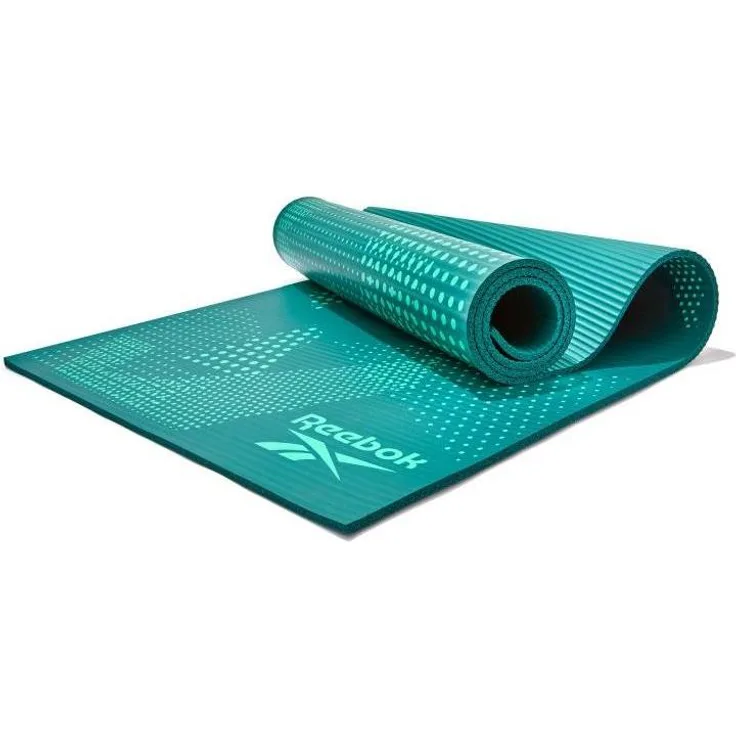 Reebok Yogamatte, rutschfeste und langlebige Trainingsmatte für Yoga und Fitness