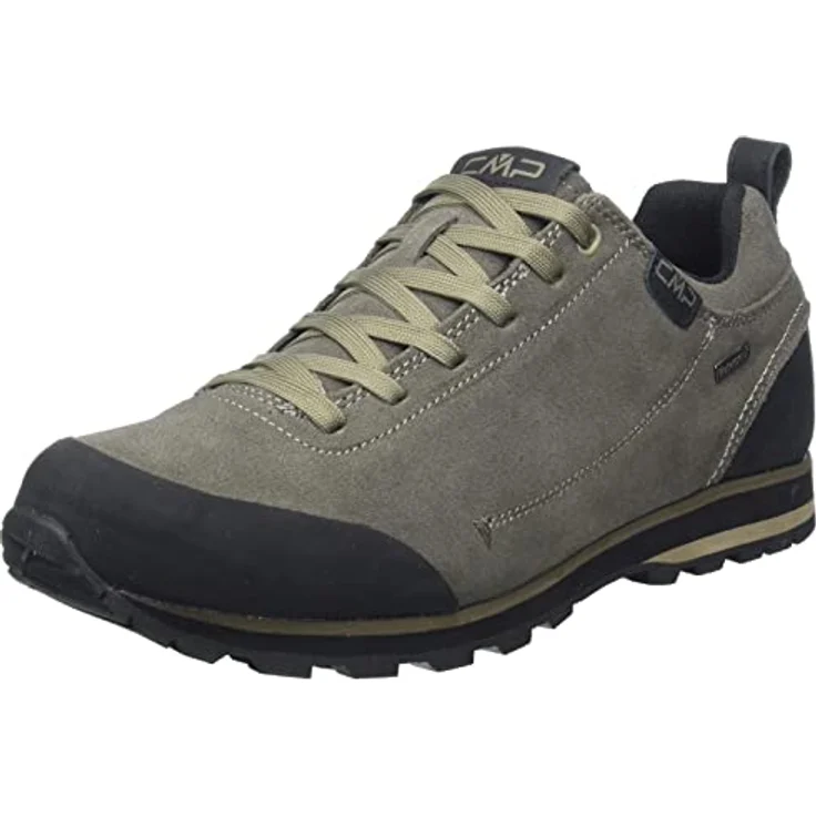 CMP Campagnolo Elettra Low WP, Herren Wanderschuhe mit wasserdichtem Leder-Obermaterial und XS Trek-Sohle, Braun, Größe 43 – Bild 1