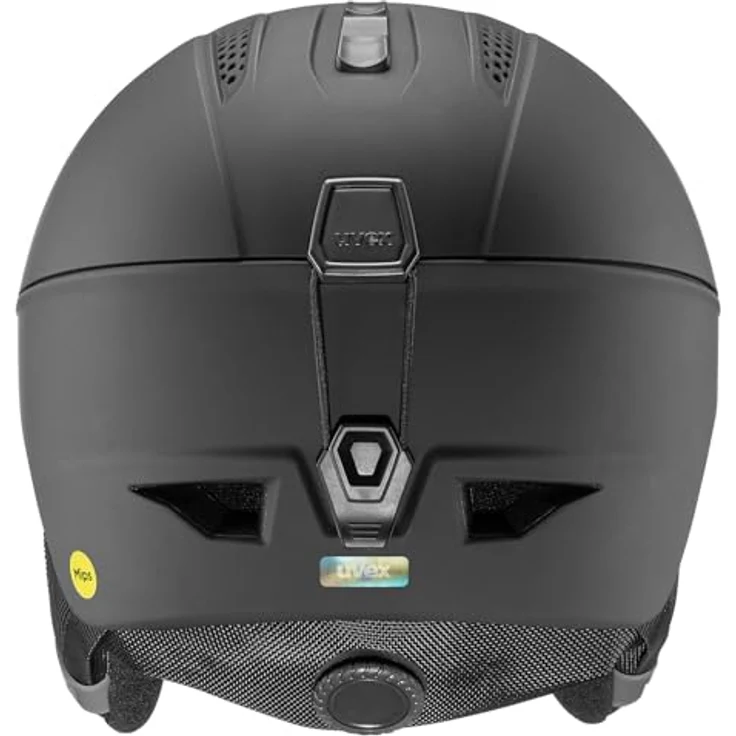 uvex Ultra MIPS Skihelm für Damen und Herren, robuster MIPS-Schutz, wechselbare Innenausstattung, All Black matt, 51-55 cm – Bild 2