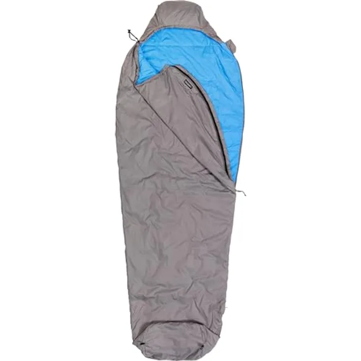 Cocoon Mountain Wanderer, Schlafsack (205 cm) aus 40 Denier Ripstop Nylon mit recycelter Ecopet Füllung, erhöht Wärmeleistung um 12 °C
