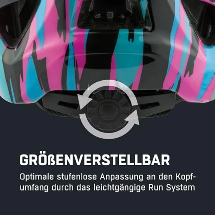 Alpina Pico Flash, Fahrradhelm für Kinder und Jugendliche mit bruchfester Inmold-Bauweise, Fliegennetz und integrierter Beleuchtung – Bild 5