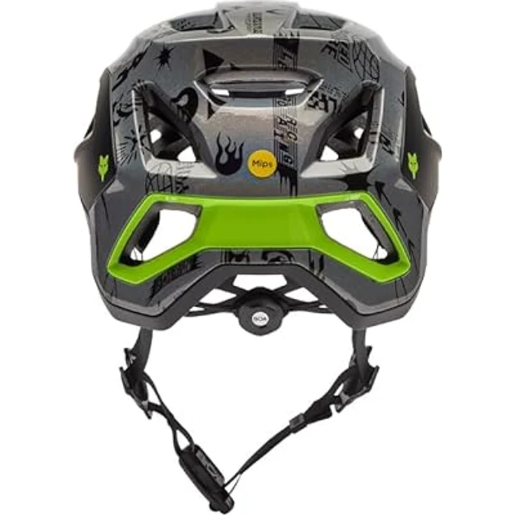 Fox Speedframe Pro Lunar Special Edition, Velohelm mit Mips Air Node System, BOA-Fit-System und verstellbarem Visier – Bild 4