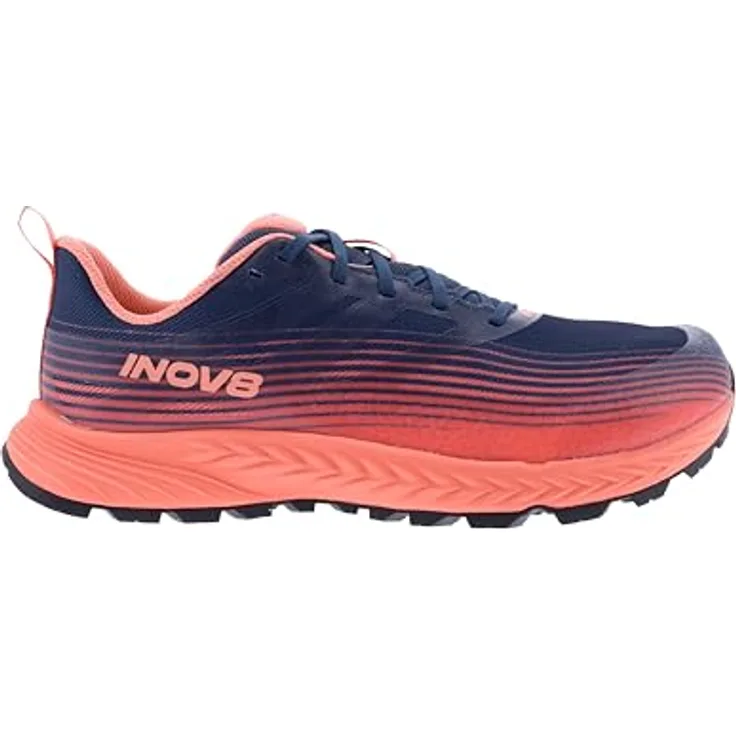 inov-8 Women's Roclite G 275 V2, Trailrunning Schuhe für Damen, flexibel und atmungsaktiv, Größe 38.5, Blau