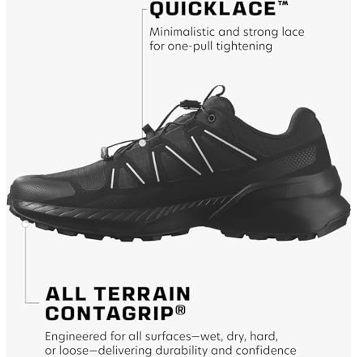 Salomon Speedcross Peak, Herren Trail-Running Schuhe mit wasserdichtem Obermaterial und stark profilierter Sohle, EU 41 1/3 UK 7.5 – Bild 3