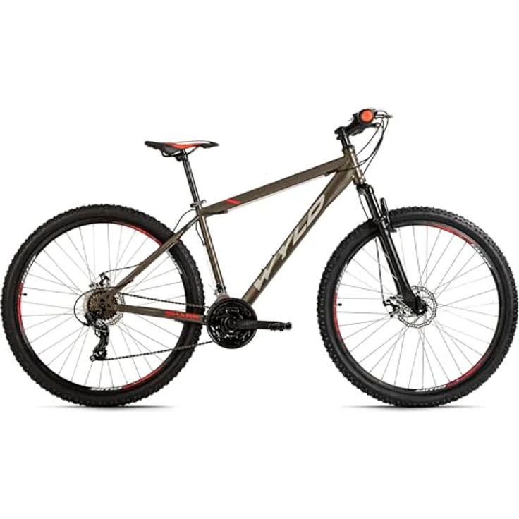 Wyld SHARP, 29" Hardtail-Mountainbike, Platinfarbe, 21 Gänge mit SHIMANO, Scheibenbremsen – Bild 2