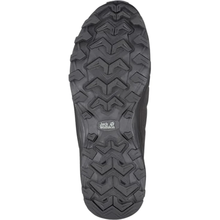 Jack Wolfskin Refugio Texapore Low W, Damen Wanderschuhe, wasserdicht, Veloursleder, grau, Gr. 39.5 – Bild 6