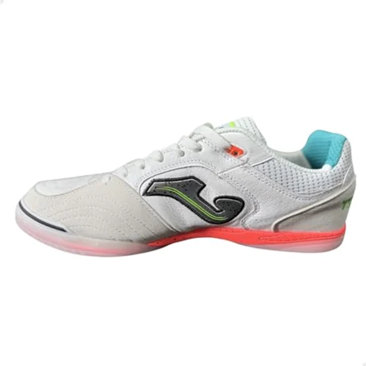 Joma Futsal Boots TOPS2532IN, Hallenfußballschuhe für Erwachsene in Weiß, Größe 43 – Bild 2