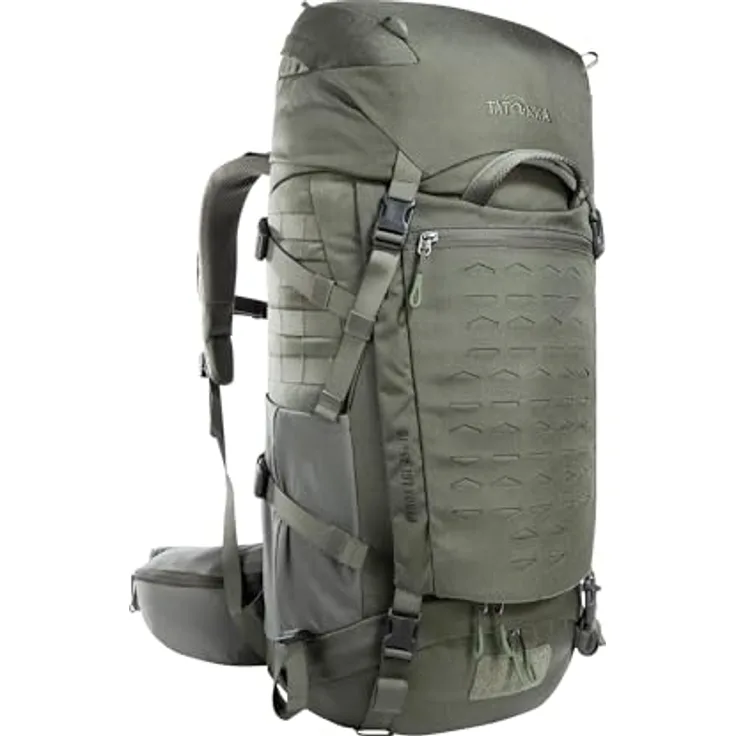 Tatonka Pyrox Trekkingrucksack, 65 cm, 100% Polyamid, braun, mit seitlichen Außentaschen