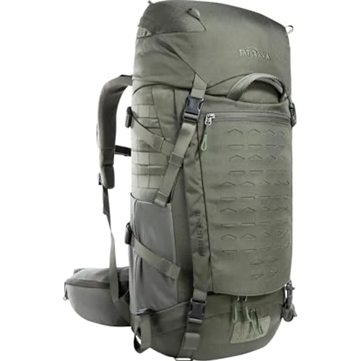 Tatonka Pyrox Trekkingrucksack, 65 cm, 100% Polyamid, braun, mit seitlichen Außentaschen – Bild 1