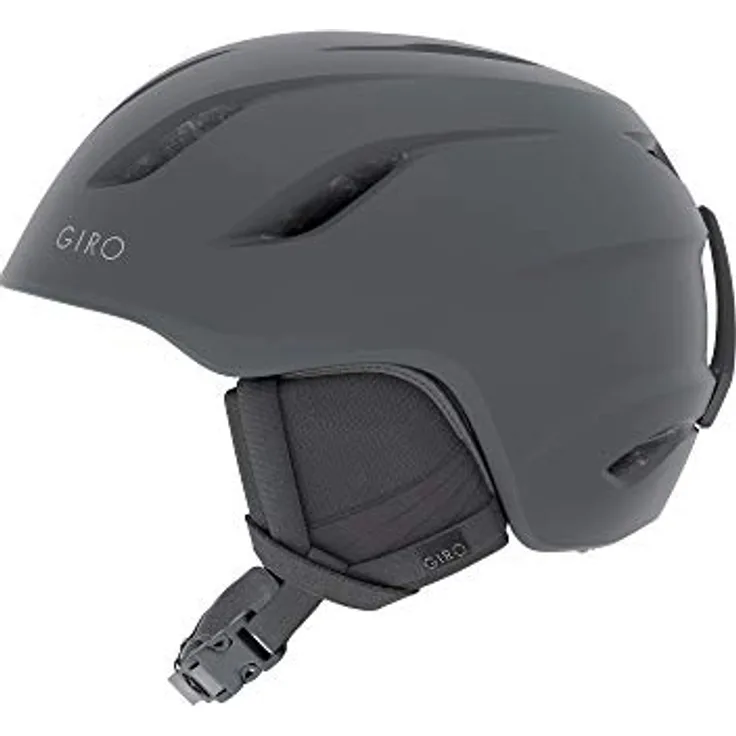 Giro Era Matte Charcoal S, Skihelm mit In-Mold Konstruktion und einstellbarer Belüftung für All Mountain Einsatz