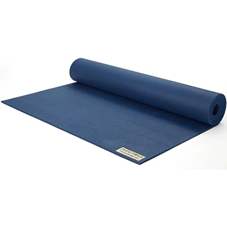Jade Travel Yoga Mat 1/8" x 68" (3mm x 61cm x 173cm) - Midnight Blue – Bild 1