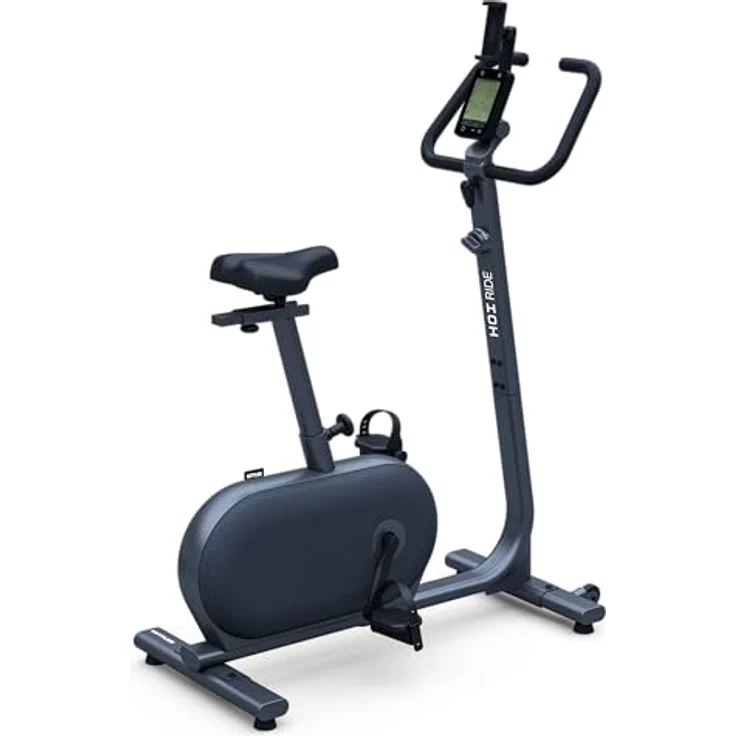 Kettler Heimtrainer HOI RIDE STONE | Manuelles Magnetbremssystem mit 10 Widerstandsstufen | Komfortsattel und Lenker individuell einstellbar – Bild 1