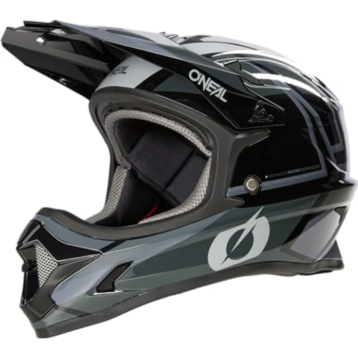 O`NEAL SONUS Youth Helmet SPLIT V. 23, MTB-Helm black/gray, M (48-50 cm) – Bild 2