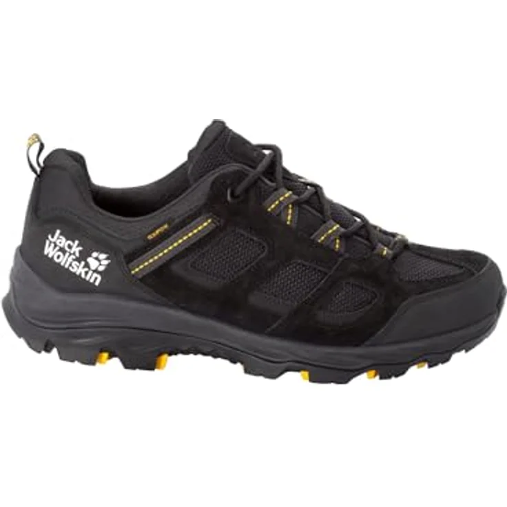 Jack Wolfskin Vojo 3 Texapore Low M, Herren Wanderschuhe, robust und wasserdicht, Schwarz, Größe 44 – Bild 2