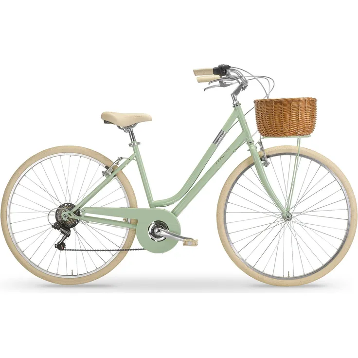 MBM Citybike Neptune Lady 28 Zoll, mint - 6-Gang SHIMANO Schaltung, V-Bremsen, Aluminiumkomponenten