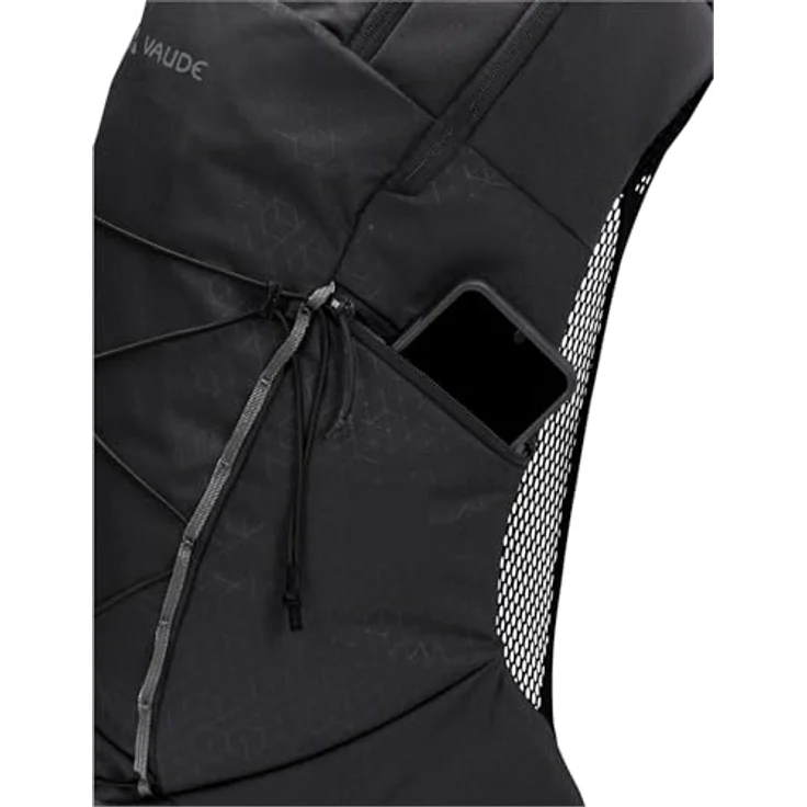 Vaude Agile air Wanderrucksack, 53 cm, schwarz, 100% Polyester, kompakt und leicht – Bild 7