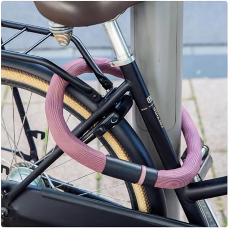 Abus Goose Lock, Veloschloss 110 cm mit Stahlkette und IvyTex-Ummantelung, handlich und formstabil – Bild 6