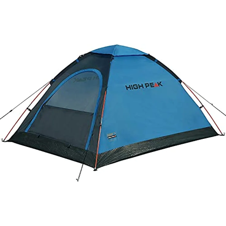 High Peak Kuppelzelt Monodome, Campingzelt für 2 Personen, Igluzelt, Festivalzelt mit Wannenboden, 1500mm wasserdicht, Freistehend, Hochentlüftung, Moskitoschutz, High Peak – Bild 3