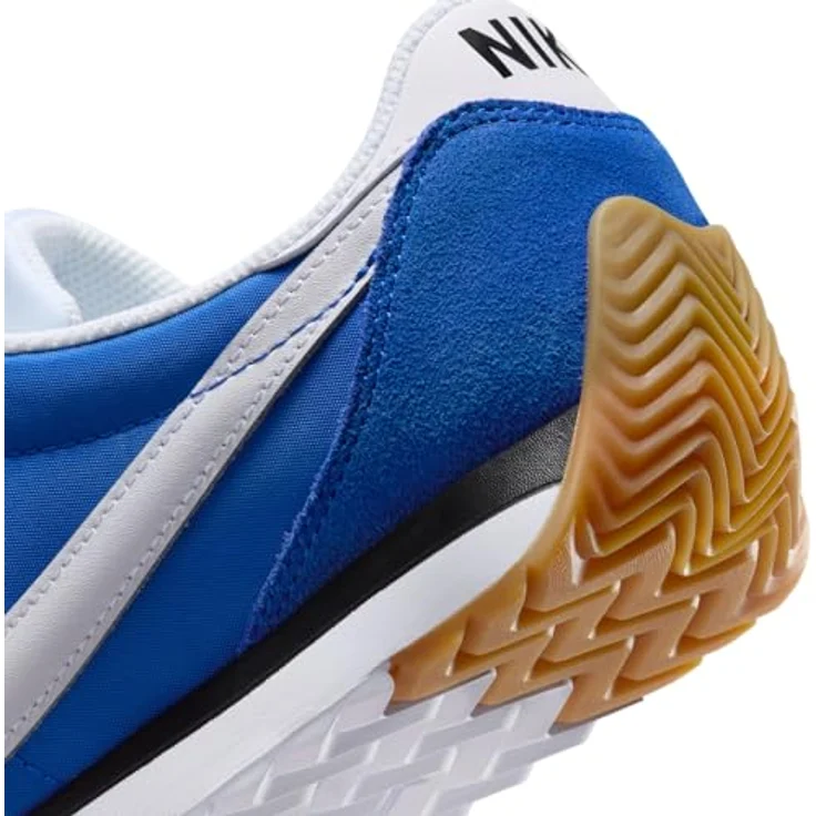 Nike Damen Sneaker Pacific, Laufschuhe mit flachem Profil und Mesh-Wildleder-Obermaterial, blau, Gr. 41 – Bild 8