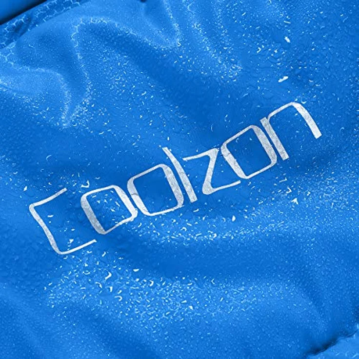 Coolzon Outdoor Schlafsack, 3-4 Jahreszeiten Decke für Erwachsene, ultraleicht mit Kleinem Packmaß, weich und warm, navy – Bild 5