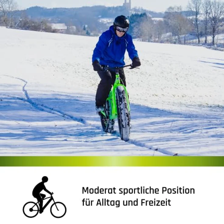 Galano Fatman 4.0, 24 Zoll Fatbike für Jugendliche mit 7 Gängen, schwarz/neongrün – Bild 8