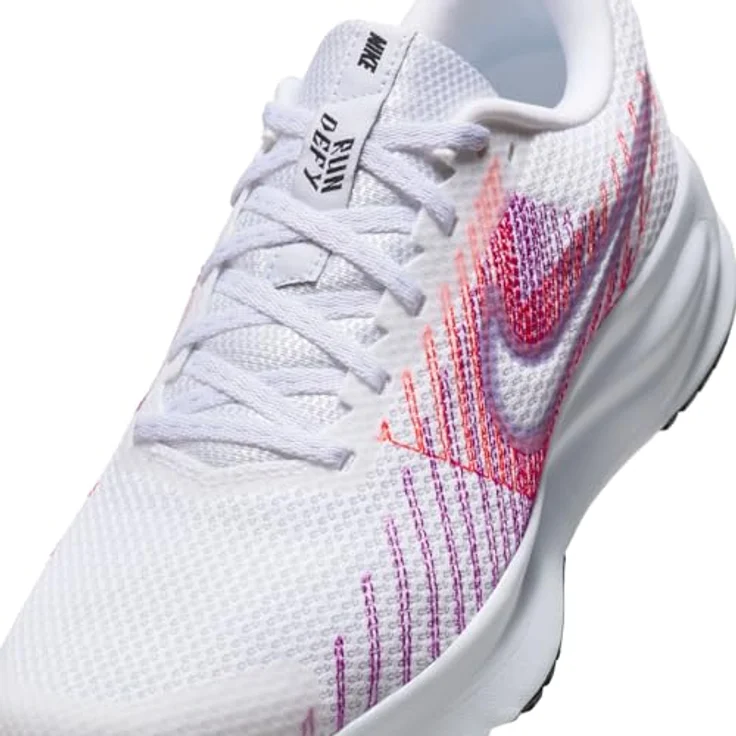 Nike Defy Damen Sneaker, weiß, mit atmungsaktivem Obermaterial und weicher Mittelsohle für geschmeidiges Laufgefühl – Bild 2