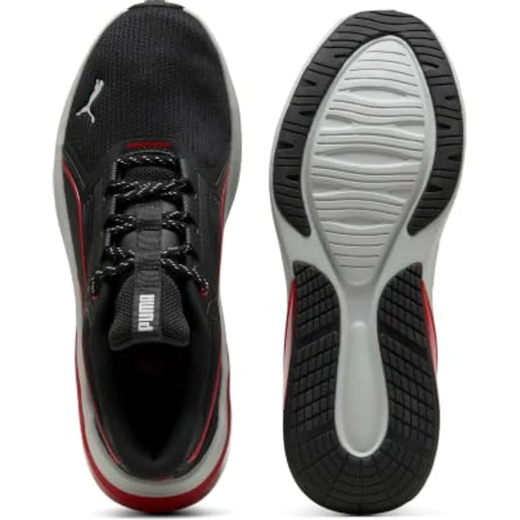PUMA Cell Thrill Dash Laufschuhe, Herren, 10CELL-Dämpfung, Leder, Schwarz, EU 42 1/2 – Bild 4