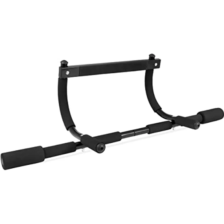 ProsourceFit Multi-Grip Lite Pull Up/Chin Up Bar, Heavy Duty Türrahmen Klimmzugstange für Zuhause, 24”-32”, 8 rutschfeste Griffe, bis 300 lbs tragbar – Bild 1