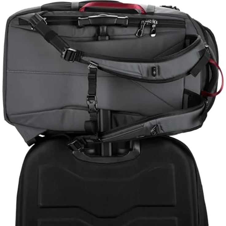Pacsafe Venturesafe EXP35, Wanderrucksack mit RFID-Schutz, Laptopfach für 15 Zoll, grau, 52 cm – Bild 6