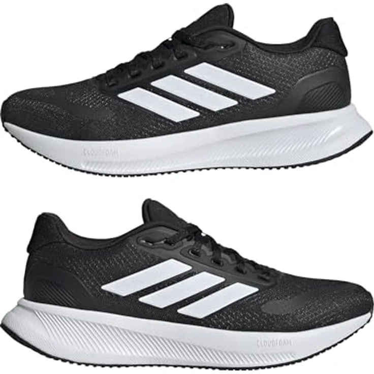 adidas Runfalcon 5, Damen Laufschuhe für Roadrunning, leicht und atmungsaktiv, Schwarz, Größe 38 – Bild 7